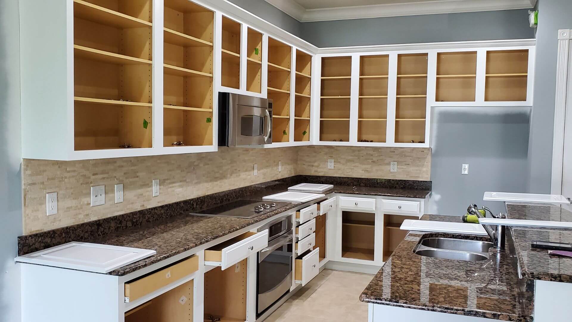 Krafted Luxury Cabinet Refinishing project photo 14