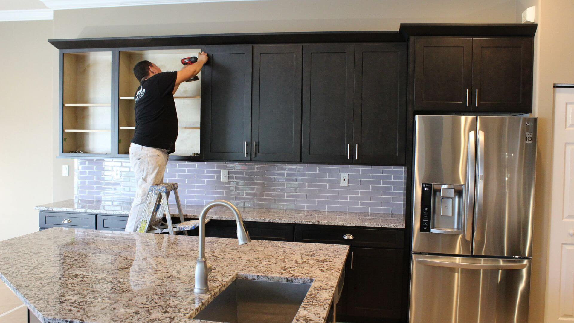 Krafted Luxury Cabinet Refinishing project photo 16