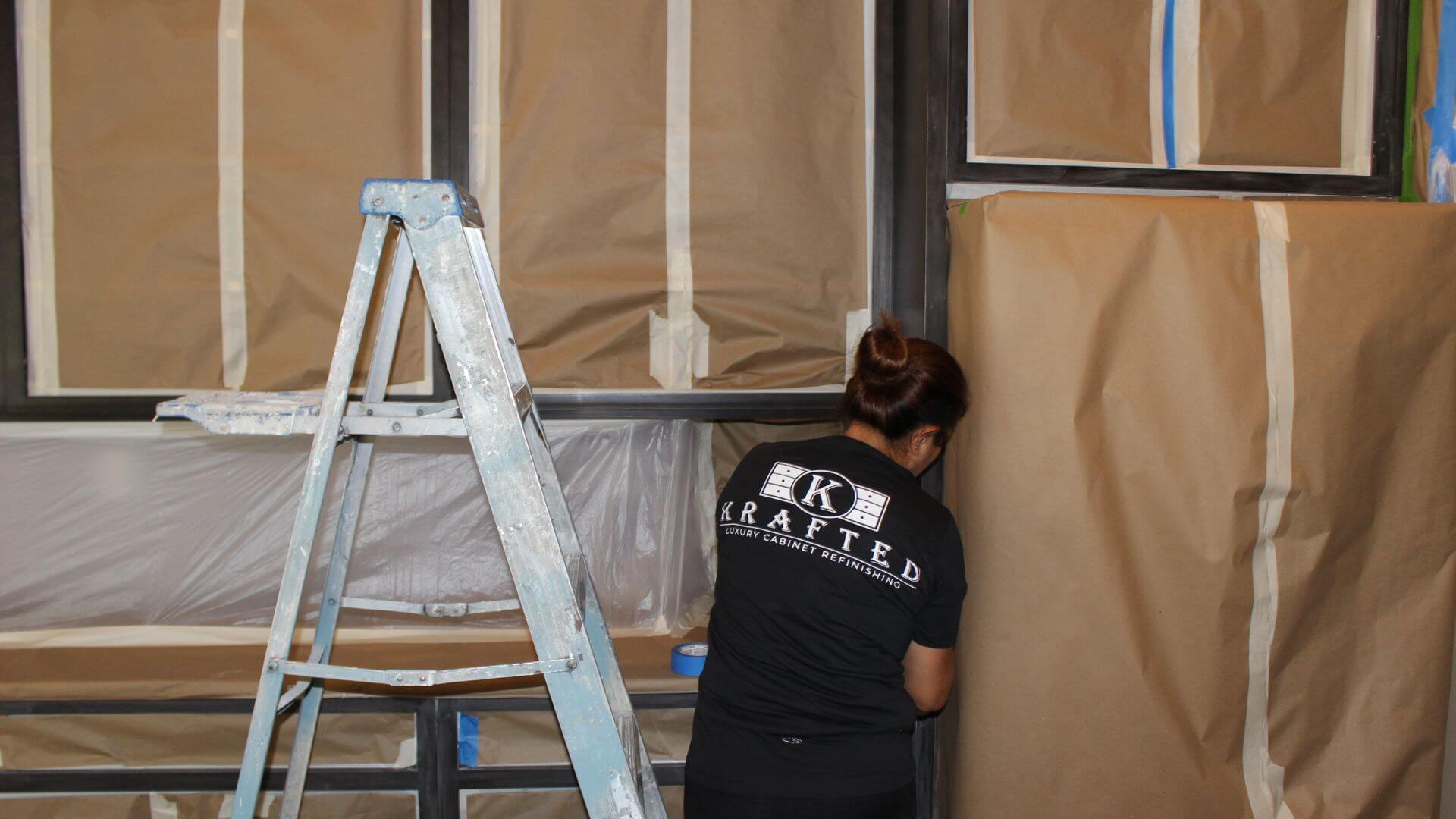Krafted Luxury Cabinet Refinishing project photo 17