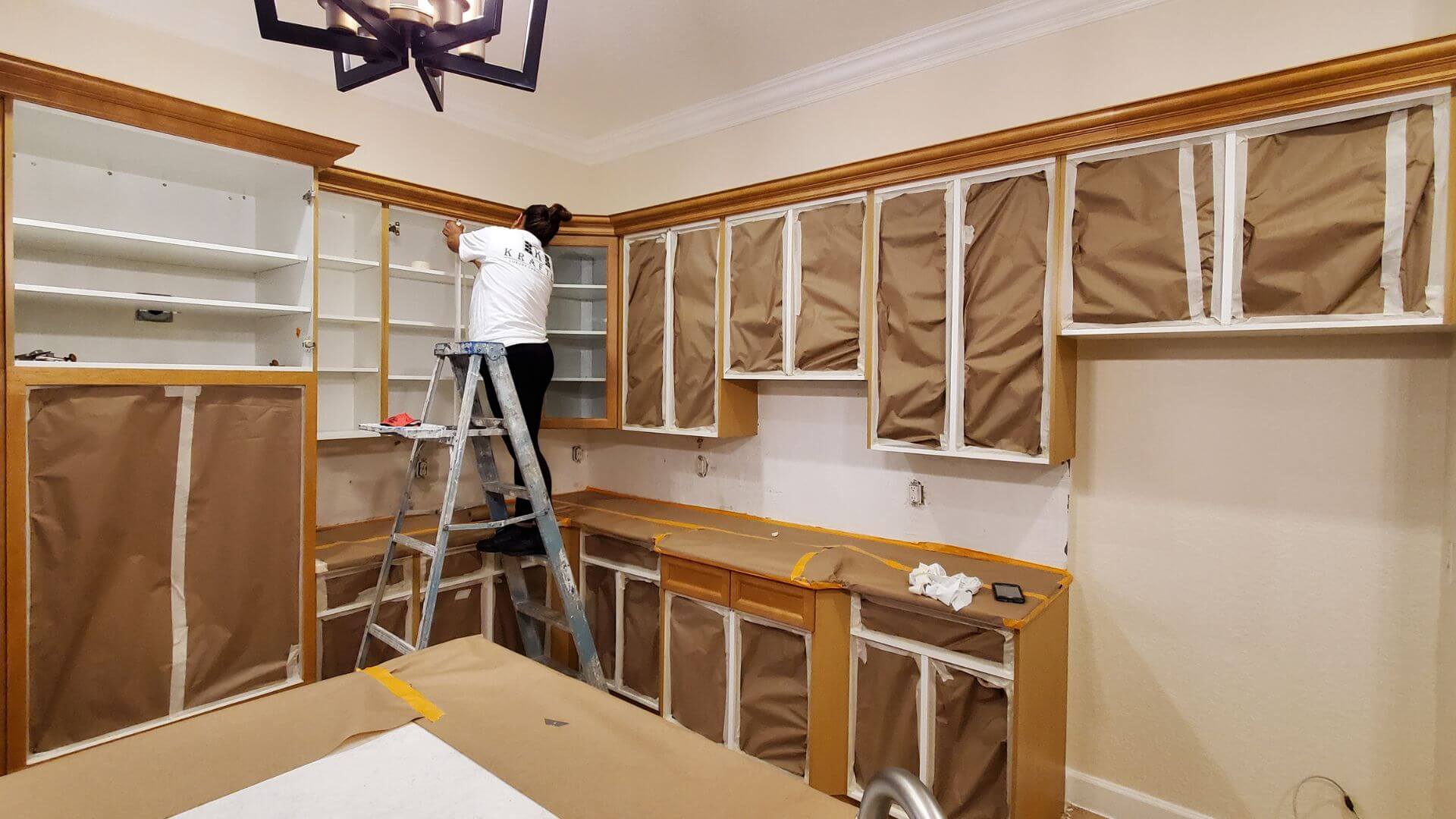 Krafted Luxury Cabinet Refinishing project photo 19
